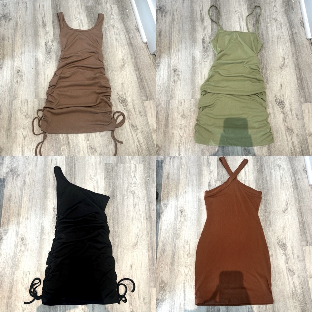 4 for 1 Bundle: Shein tight, short dresses